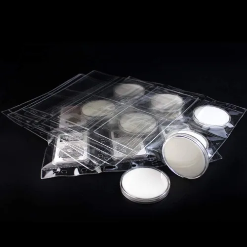 Miniatura 4 de 6 páginas de monedas de bolsillo, 10 hojas de plástico para monedas de coleccionista, suministros para colección de monedas