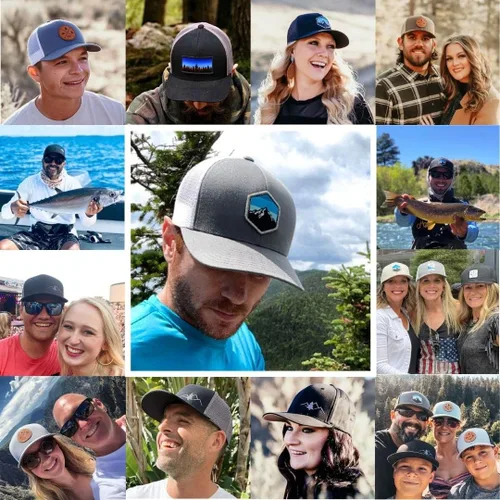 Miniatura 2 de LINDO Trucker Hat - Mountain Sky
