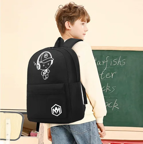 Miniatura 2 de Mochila escolar para estudiantes, mochila de viaje para adolescentes
