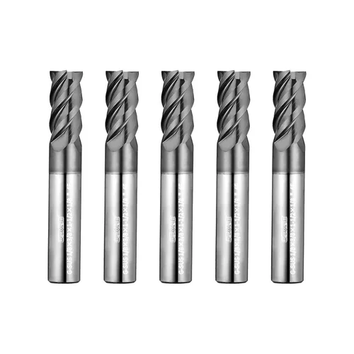 Miniatura 20 de Herramientas Serie G-SUS Carburo Cuadrado Fresa de Extremo, Recubrimiento MAH, Fresa de Extremo para Acero Inoxidable, Titanio, Inconel, Aleaciones