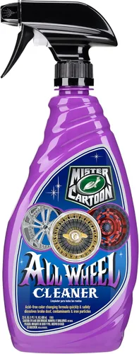Turtle Wax X Mister Cartoon 54251 - Limpiador para todas las ruedas, elimina los contaminantes de la superficie, el polvo de los frenos y el óxido,