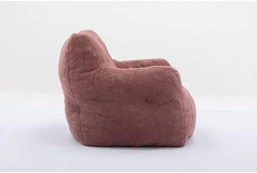 Miniatura 9 de anwickjeff Sillones puf, puf de relleno suave copetudo con relleno, sofá perezoso esponjoso, tumbona imperial gigante para dormitorio, sala de estar