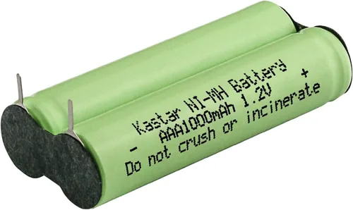 Miniatura 2 de Kastar Paquete de 1 batería de repuesto de 2.4 V 1000 mAh Ni-MH para afeitadora Philip Norelco BodyGroom 7100, Philip Norelco BG2040/34, Philip