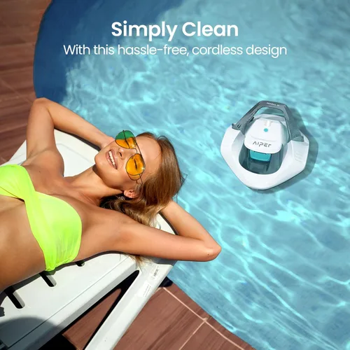 Miniatura 3 de AIPER Seagull SE 2025 Cordless Robotic Pool Vacuum with 1200GPH Strong Suction, Lasts 90 Mins Runtime, LED Indicator,Pool Vacuum for Above-Ground