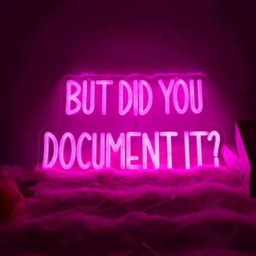 Miniatura 10 de Letrero de neón LED divertido con texto en inglés "Hey You Drop This Brain", luz de neón para hombres, decoración de habitación, oficina, regalos