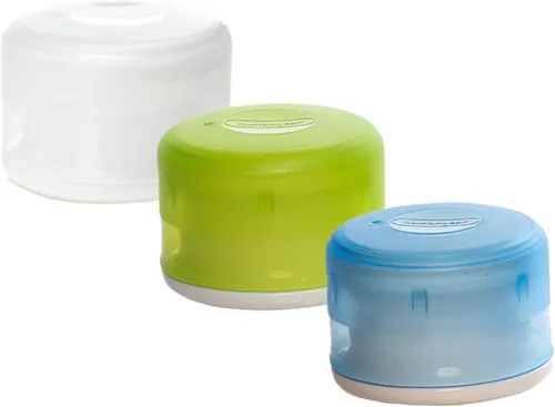 Humangear GoTubb – Recipientes de almacenamiento para aperitivos, artículos pequeños esenciales y equipo de viaje, hechos de materiales seguros para