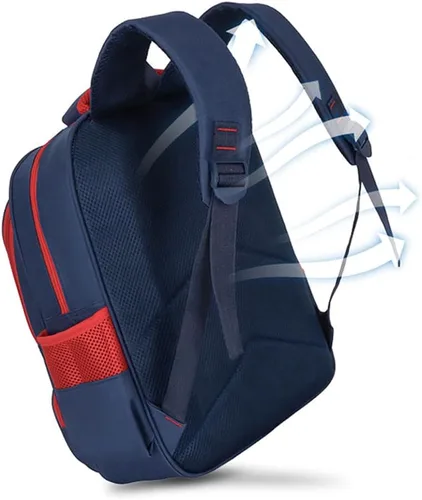 Miniatura 6 de FENGJINRUHUA Lindo juego de rol de dibujos animados escuela primaria mochila niños cómic niños niñas mochila (C-Navy), C-azul marino , Mochila