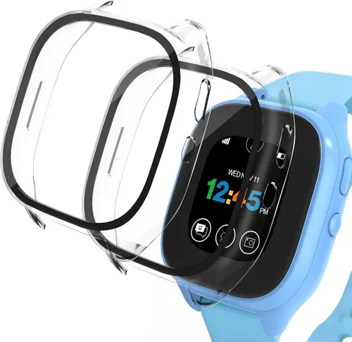 Miniatura 20 de Kuaguozhe Paquete de 2 fundas compatibles con Gizmo Watch 2, protector de pantalla para niños (paquete de 2), funda protectora general