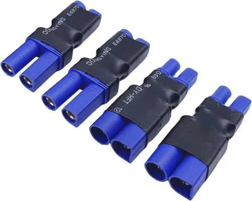Miniatura 2 de Adaptador de conector hembra macho EC3 a EC5 para conectores de batería RC Lipo