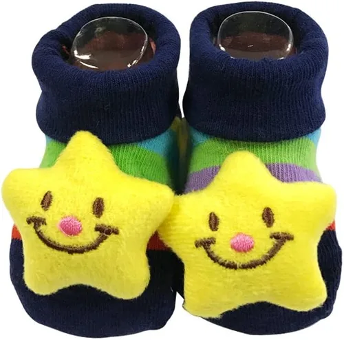 Miniatura 7 de Bowbear Adorables calcetines antideslizantes para bebé, 6 pares
