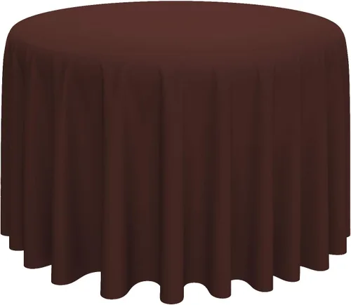 Miniatura 31 de Lann's Linens - 10 manteles redondos de tela de poliéster para bodas/banquetes/restaurantes (varios colores y tamaños)