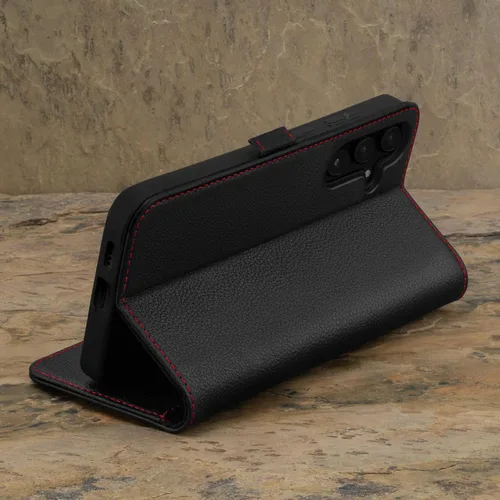 Miniatura 3 de TORRO Funda compatible con Samsung Galaxy S24 FE 5G – Funda de piel premium tipo cartera con función atril y ranuras para tarjetas