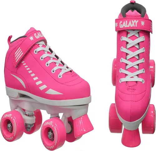 Miniatura 5 de Epic Skates Galaxy Elite - Patines de cuatro velocidades para niños Rosado