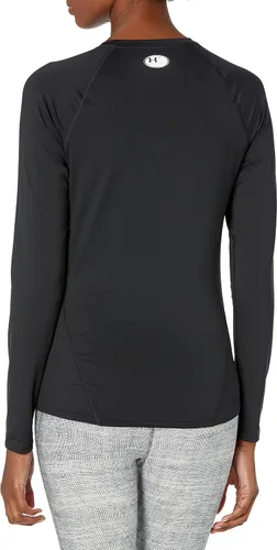 Miniatura 2 de Under Armour Camiseta de compresión HeatGear de manga larga para mujer