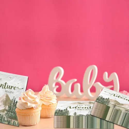 Miniatura 6 de Servilleta con temática de viaje, decoración de mesa con temática de viaje, servilletas de papel desechables para baby shower, exploración, viaje
