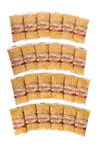 Miniatura 19 de Amish Country Popcorn Bolsa de 1 libra Granos de palomitas de maíz Ladyfinger A la antigua, sin OGM y sin gluten