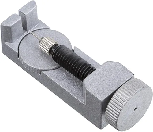 Miniatura 3 de MaxLLTo Kit de herramientas de reparación de relojes, correa de reloj ajustable de metal, correa de reloj, kit de herramientas de reparación