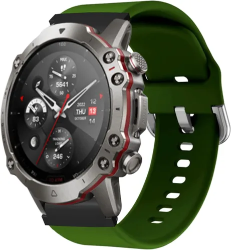Correas de reloj Amazfit Falcon para mujeres y hombres, correas de repuesto de silicona ajustables y duraderas para reloj inteligente Amazfit Falcon