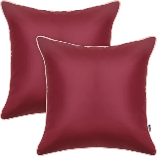 Miniatura 28 de Paquete de 2 fundas de almohada para exteriores de 12 x 20 pulgadas, resistente al agua, de piel de silicona, resistente a los rayos UV, resistente