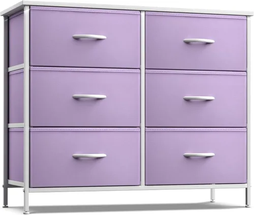 Miniatura 12 de Sorbus - Cómoda con 5 cajones, mesita de noche y mesa auxiliar para el hogar, accesorios de habitación, oficina, dormitorio universitario