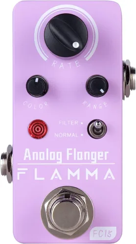 Miniatura 19 de Pedal de Modulación Mini FLAMMA FC05 con Coro, Brida, Trémulo, Phaser, Vibrato, Rotary, Autowah Líquido, Tartamudeo, Anillo, LowBit Modulación FC05