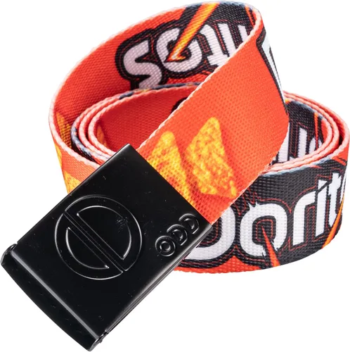 Miniatura 2 de Odd Sox Cinturón de tela para hombre, ajustable, estampado novedoso, aperitivos, 1.5 pulgadas de ancho, Multi