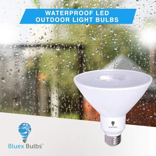 6 unidades de bombillas LED de exterior de alta potencia PAR38 17W, equivalentes a 170 vatios, 1700 lúmenes, LED regulables, foco de inundación