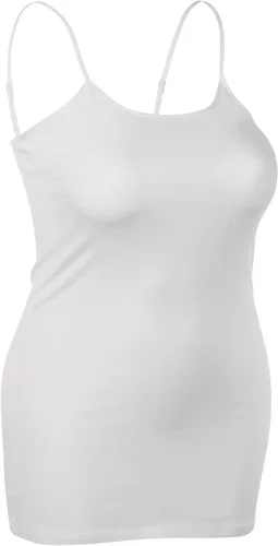 Miniatura 4 de Emmalise Camisola larga casual básica para mujer con tirantes ajustables