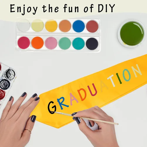 Miniatura 4 de GraduationMall Unisex Adult Plain Graduation Stole 60"72