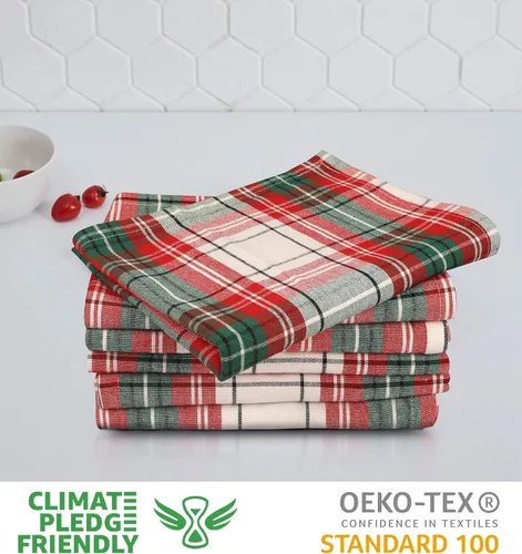 Miniatura 175 de Urban Villa Toallas de cocina 100% algodón para cocina (juego de 6) 20"x30" toallas de cocina altamente absorbentes, juego de ropa de cocina