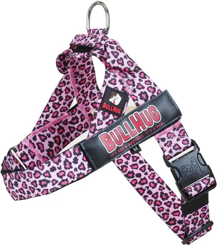 Miniatura 40 de BULLHUG Arnés ajustable para perro, sin tirones, sin estrangulamiento, para bulldogs ingleses, bulldogs franceses, pugs y razas de pecho ancho