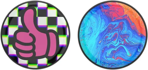 Miniatura 5 de PopSockets PopPuck - Juguete magnético para adultos y niños, imán de truco, juguete sensorial para aliviar el estrés y concentrarse, color rosa punk