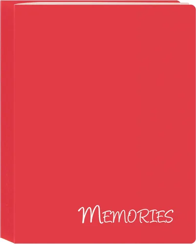 Pioneer Photo Albums I-46M/RD - Mini álbum de fotos con 36 bolsillos, para guardar recuerdos, rojo, 4 x 6 pulgadas