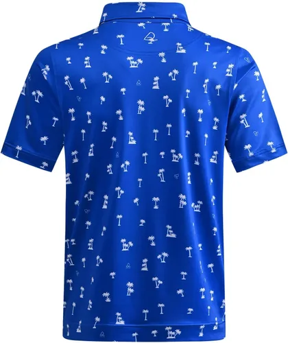 Miniatura 108 de DEOLAX Camisa de golf para hombre, con estampado de moda, atlética, de manga corta, clásica, casual, ajuste seco, suave, para hombres