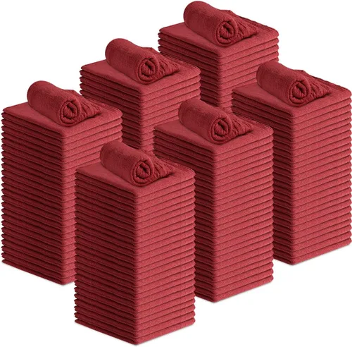 Miniatura 15 de Avalon Towels Toallas de Algodón para Tienda – (Paquete de 50) Tamaño 30x36 Centímetros Trapos de Limpieza – Toallas de Tienda Absorbentes y Toallas
