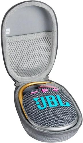 Miniatura 23 de Hermitshell Funda de viaje rígida para altavoz Bluetooth portátil mini JBL Clip 4 / JBL Clip 5 (Rosa)
