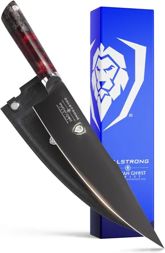 Miniatura 13 de Dalstrong Cuchillo de pelar – 4 pulgadas – Serie Spartan Ghost – Acero en polvo forjado americano premium S35VN – Hoja afilada – Cuchillo de cocina