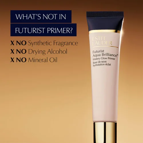Miniatura 4 de Estée Lauder Futurist Aqua Brilliance Watery Glow Makeup Primer with Hylauronic Acid for Triple Moisture