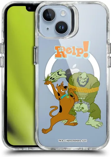 Miniatura 239 de Head Case Designs Funda con licencia oficial de Scooby-Doo Capture Character Art a prueba de golpes [protección de grado militar] compatible