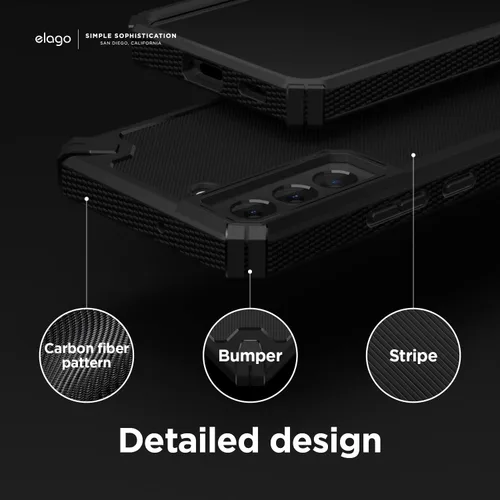 Miniatura 4 de elago Armor - Funda compatible con Samsung Galaxy S22 de 6.1 pulgadas, protección contra caídas de grado militar de EE. UU., funda protectora