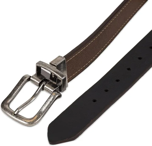 Miniatura 20 de Columbia Cinturón reversible para niños, correa clásica de 1 pulgada de ancho para la escuela, casual y ropa de vestir
