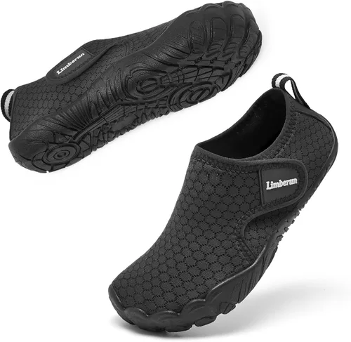 Miniatura 6 de Limberun Zapatos de agua para niños y niñas, zapatos de natación para niños, zapatos de playa para niños