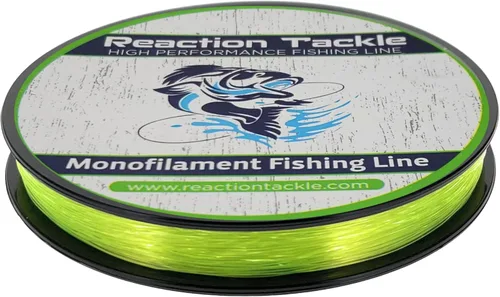 Miniatura 15 de Reaction Tackle Línea de Pesca de Monofilamento - Nylon Mono Fuerte y Resistente a la Abrasión, Lanzamiento Suave y Largo - Baja Memoria - Línea