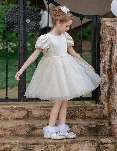 Miniatura 5 de Dicry Calcetines de doble encaje con volantes grandes para bebés y niños pequeños