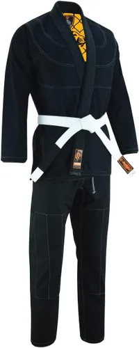 Miniatura 5 de Interior de batalla en anillo sublimado Pro Brazilian Jiu Jitsu BJJ Kimono Gi Uniforme Unisex Cinturón incluido