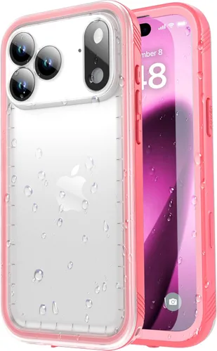 Miniatura 35 de SPORTLINK Funda para iPhone 15 Pro Max, IP68 resistente al agua, protección militar, cuerpo completo, resistente, a prueba de golpes, sellado 360, a