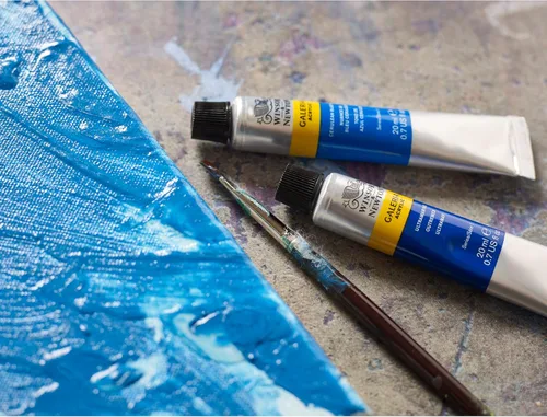 Miniatura 7 de De Galería Winsor & Newton: Tubo de color acrílico Gris de Payne