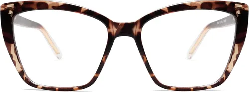 Miniatura 3 de AMOMOMA Trendy TR90 Gafas de Lectura Grandes con Filtro de Luz Azul para Mujeres, Elegantes Gafas Cuadradas Tipo Ojo de Gato AM6031