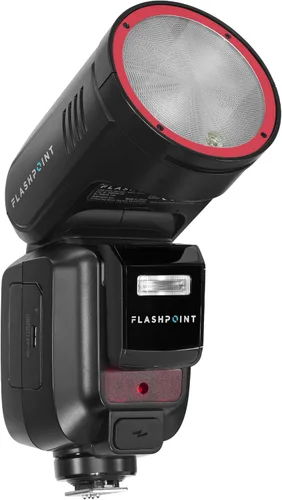 Miniatura 6 de Flashpoint X100 TTL R2 en el flash de cabeza redonda de iones de litio de la cámara para Canon, Godox V100 C