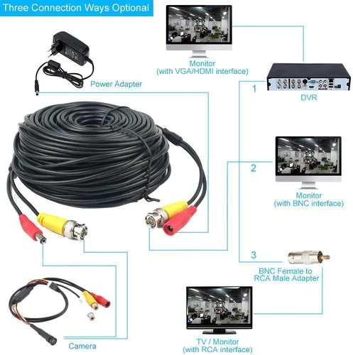 Miniatura 6 de CCTV mini cámara de seguridad HD 0.071 in 120degree gran angular 1000tvl tubo serpiente cámara de inspección mini cámara de vigilancia CCTV
